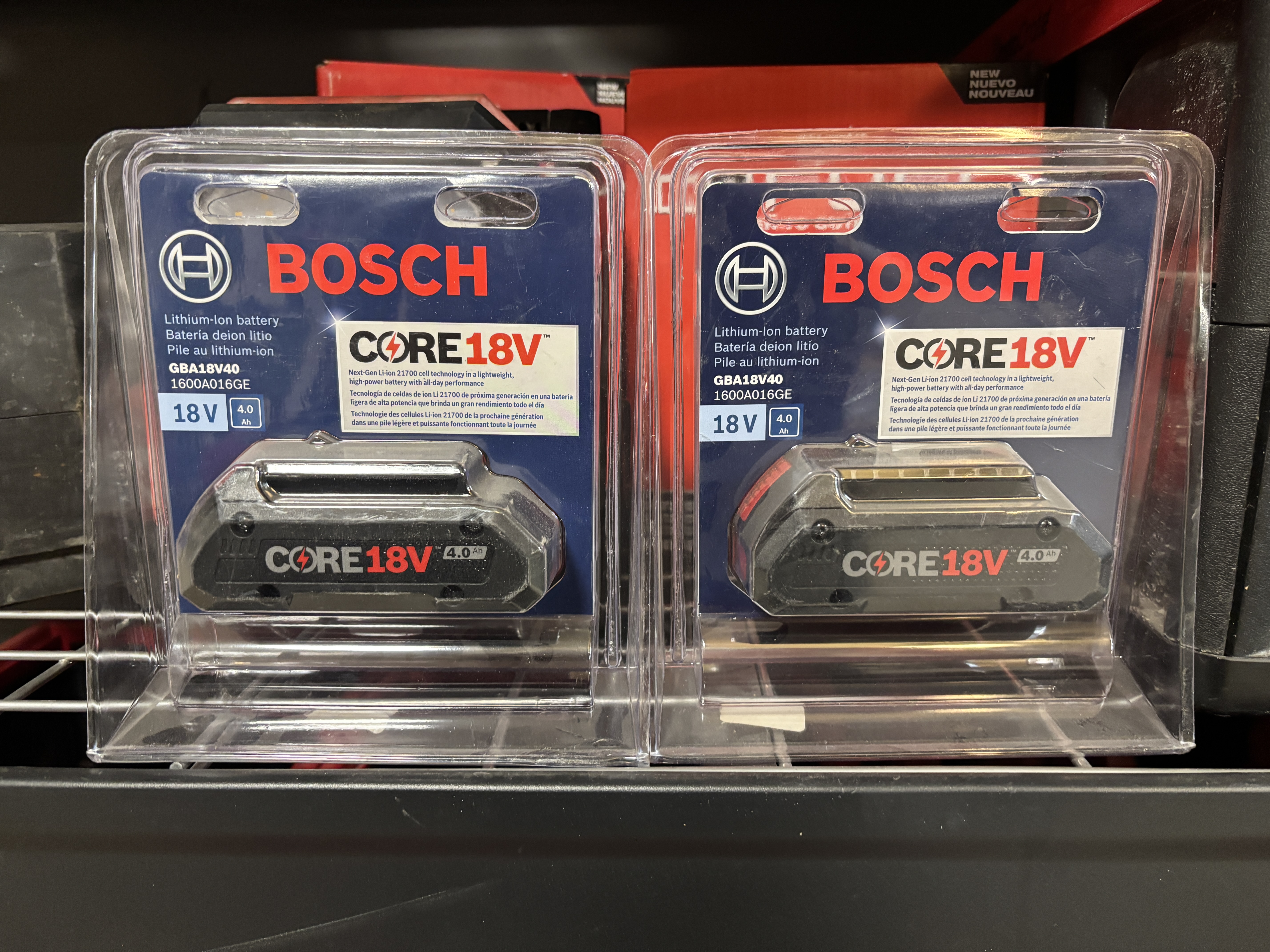 Bosch 18V Core 4.0ah Battery