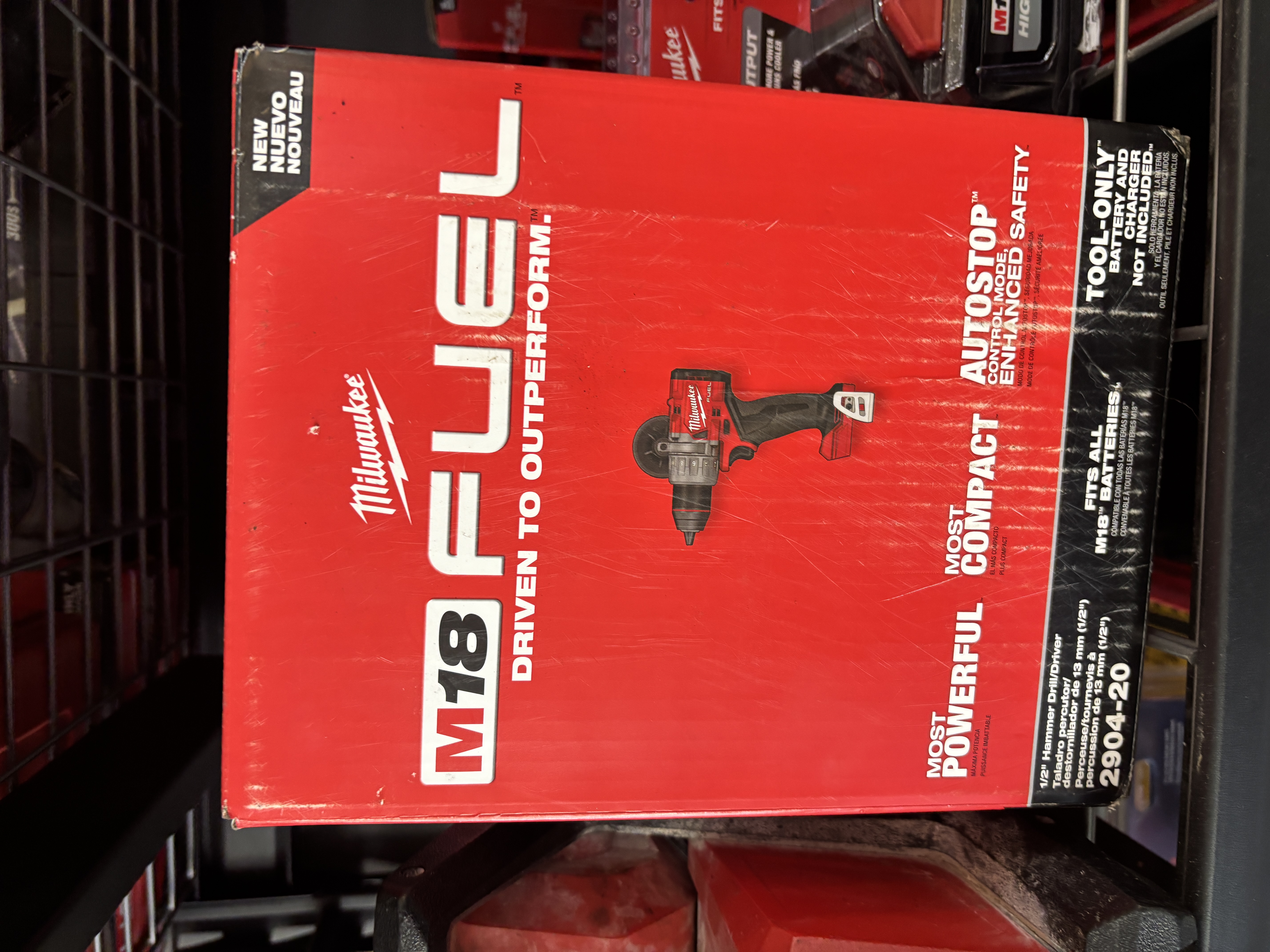 Milwaukee M18 Fuel 1/2" Hammer Drill 2904-20 -- New