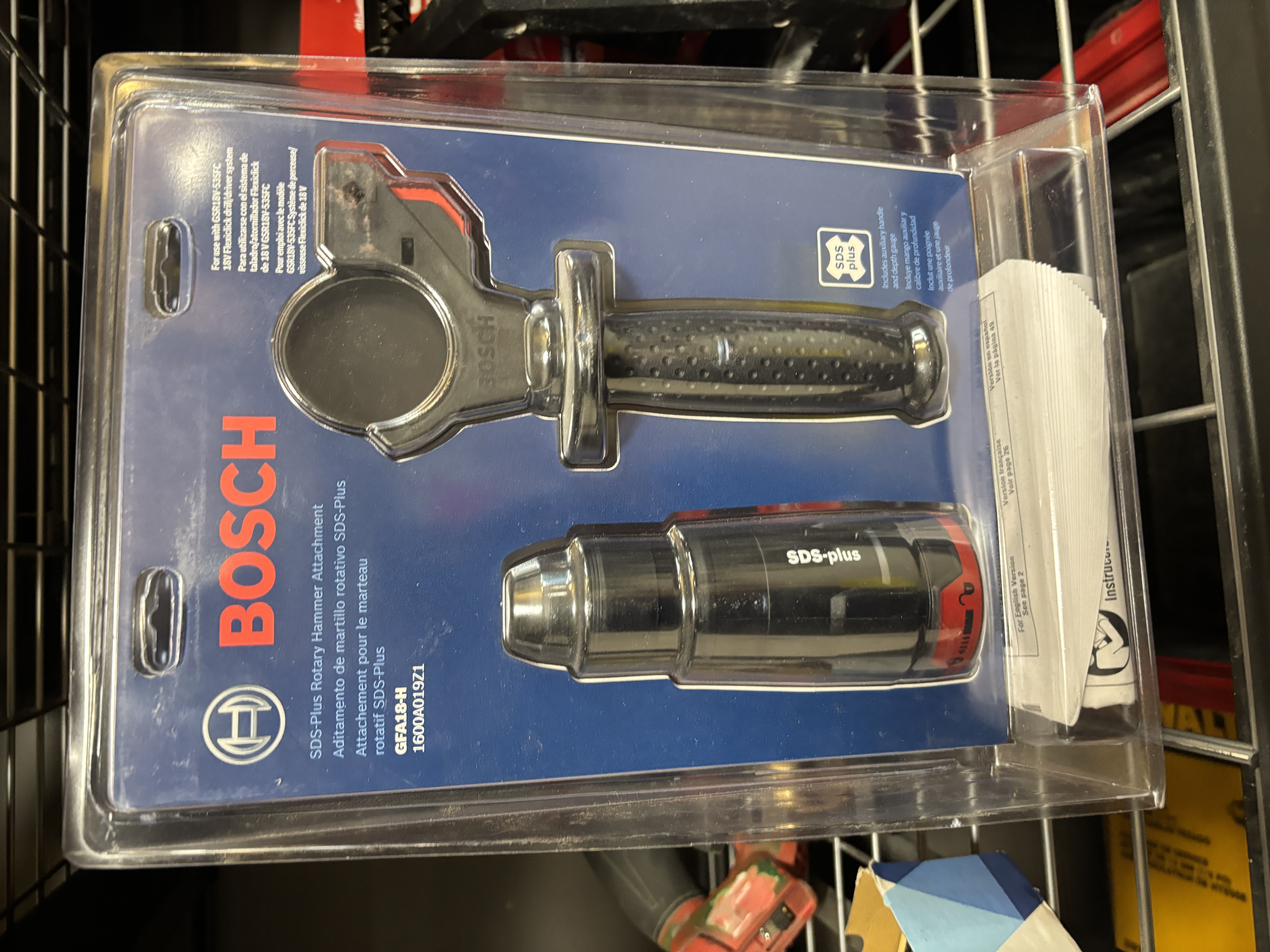 Bosch GFA18-H SDS Plus Rotary Hammer Attachment -- New